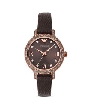 women water-resistant analogue watch-ar11555