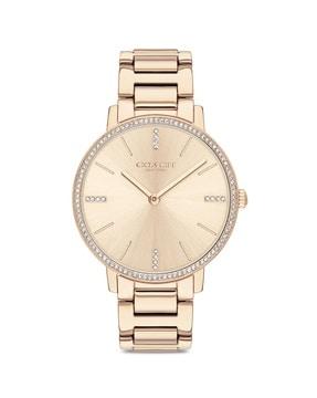 women water-resistant analogue watch-neco14503354w