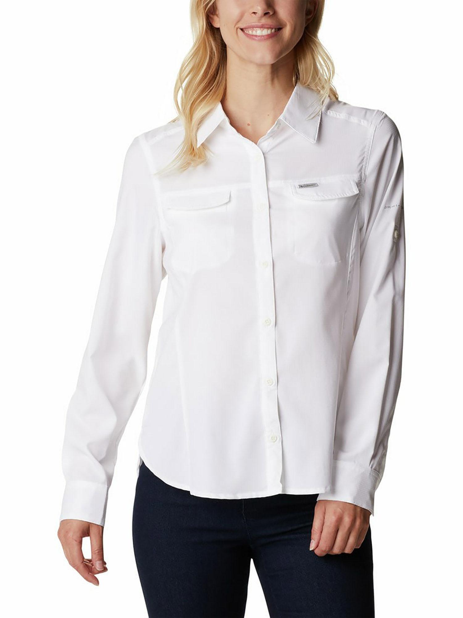 women white full sleeve silver ridge lite shirt