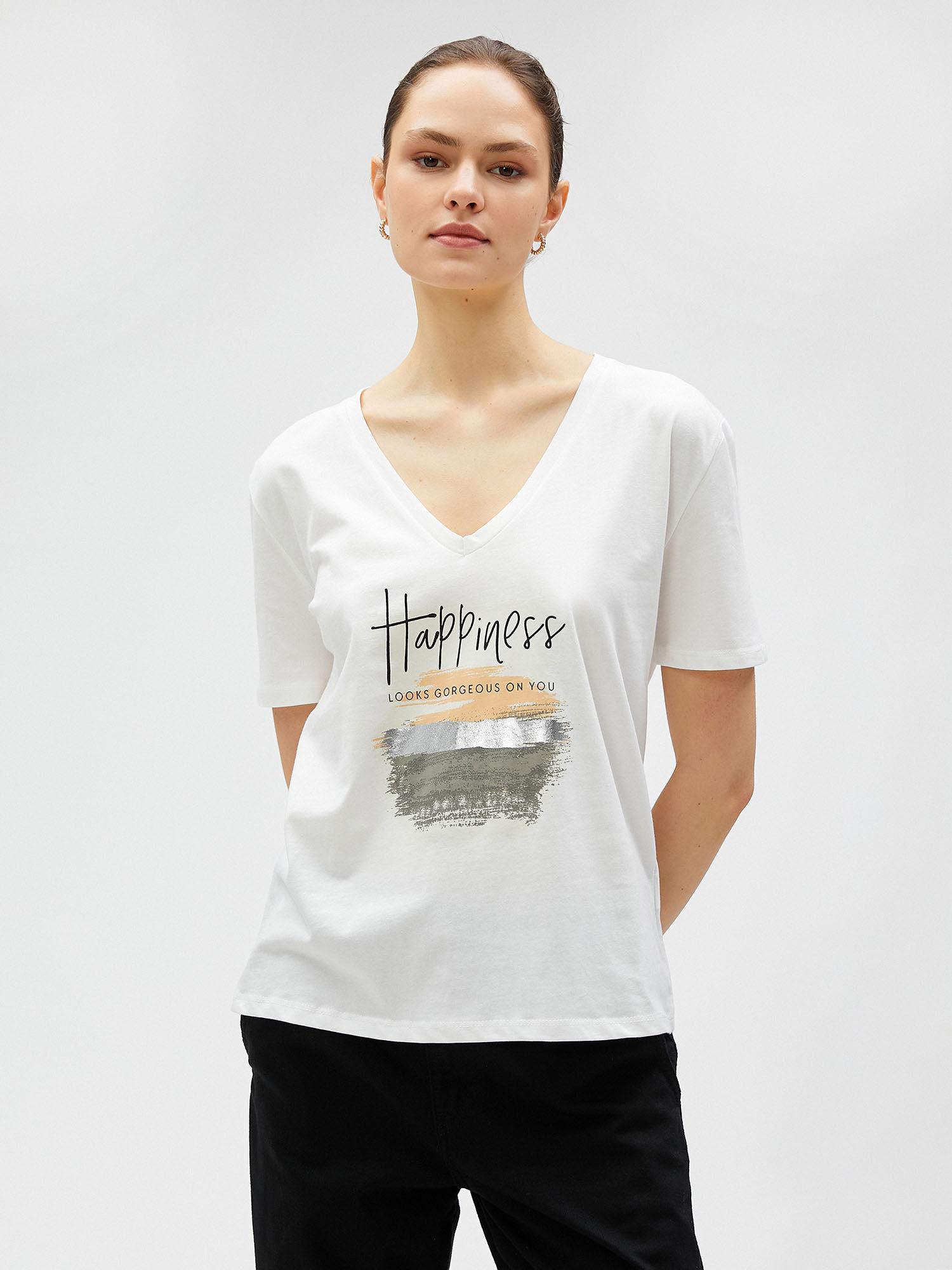 women white graphic comfortable t-shirt