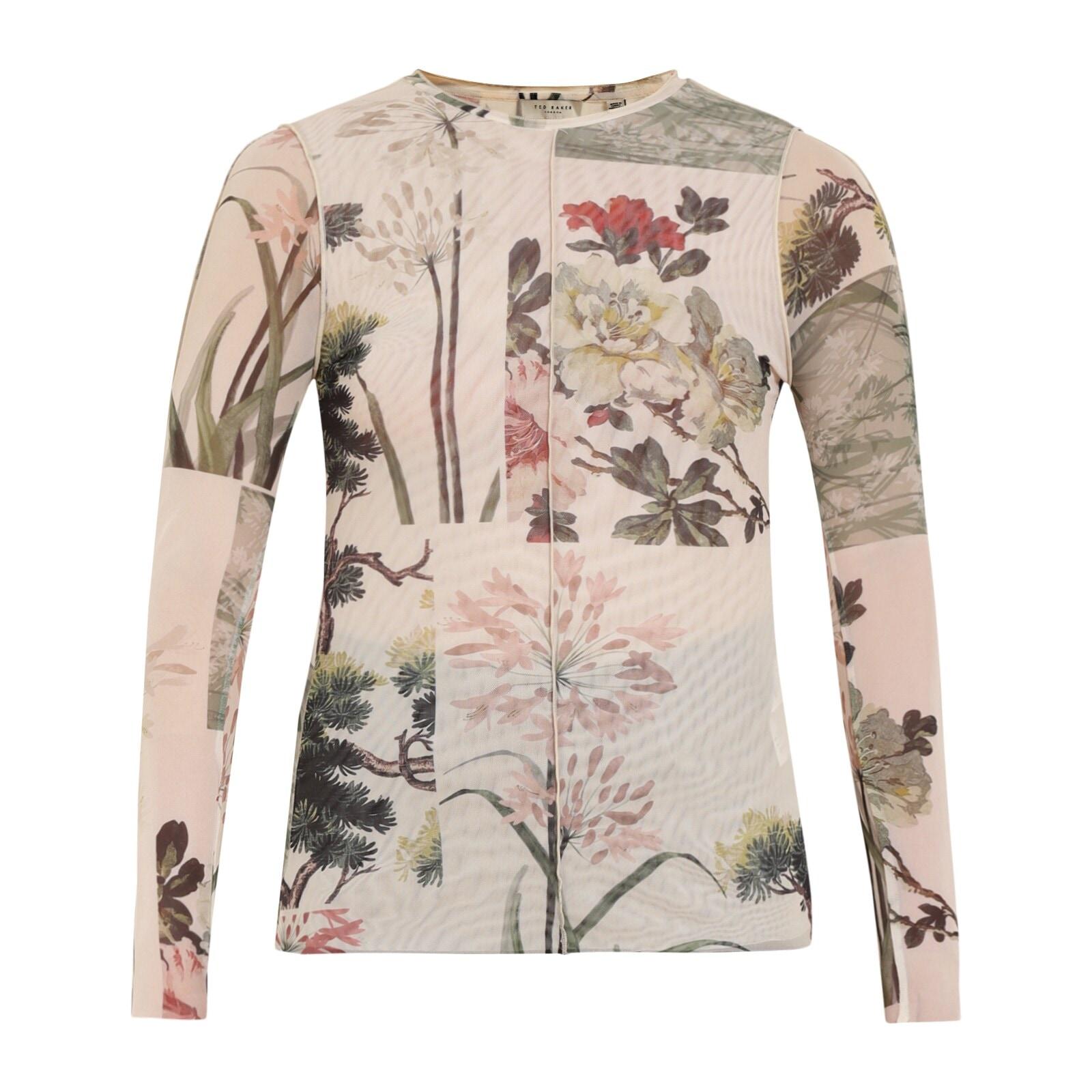 women-white-mesh-top-with-tree-and-floral-print