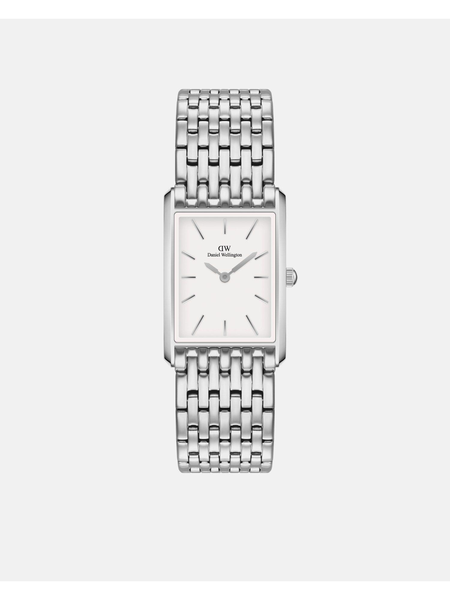 women white rectangle analogue watch- dw00100706k (m)