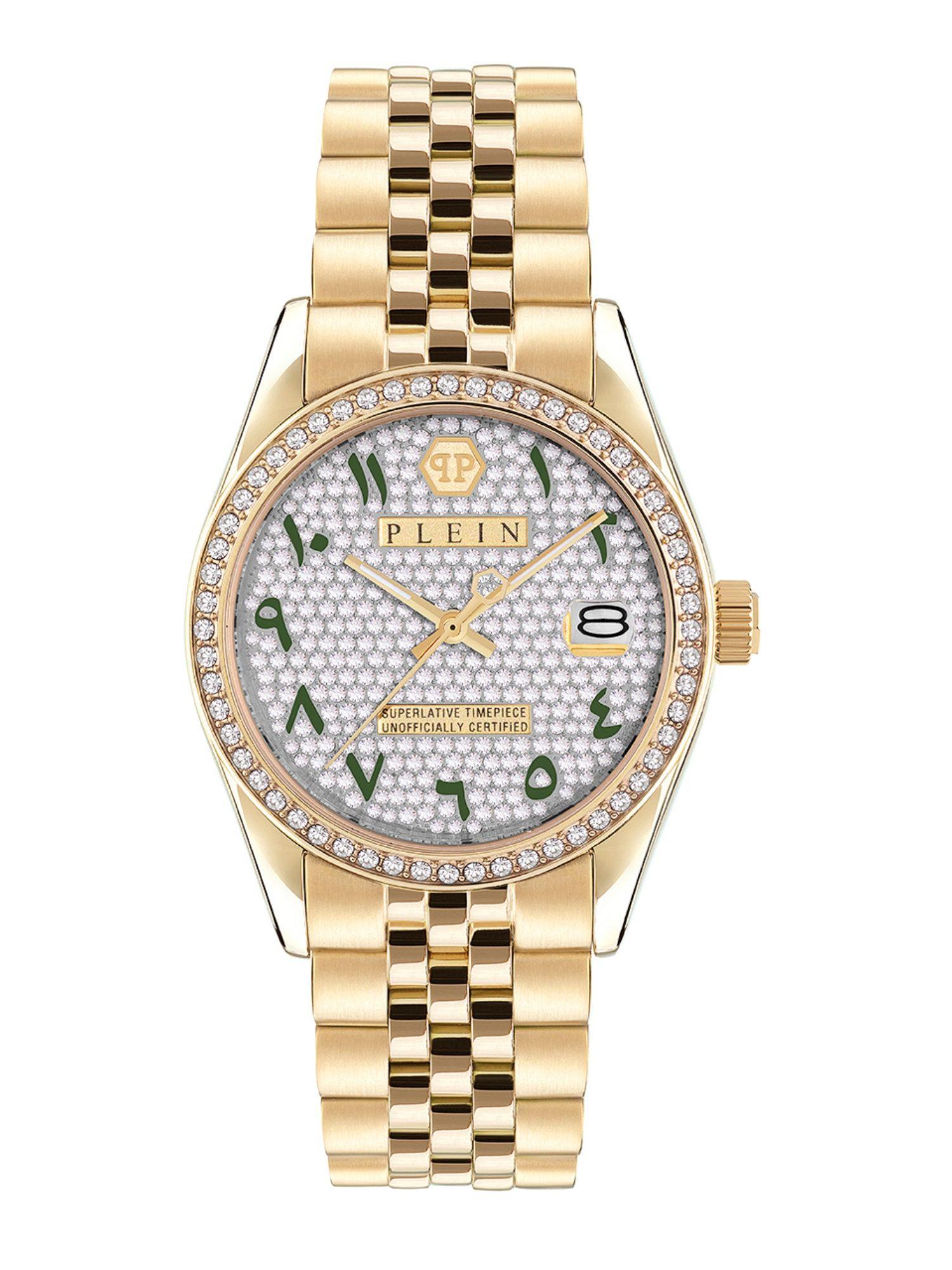 women white round analog stainless steel dial watch-pw2ba0223 (m)