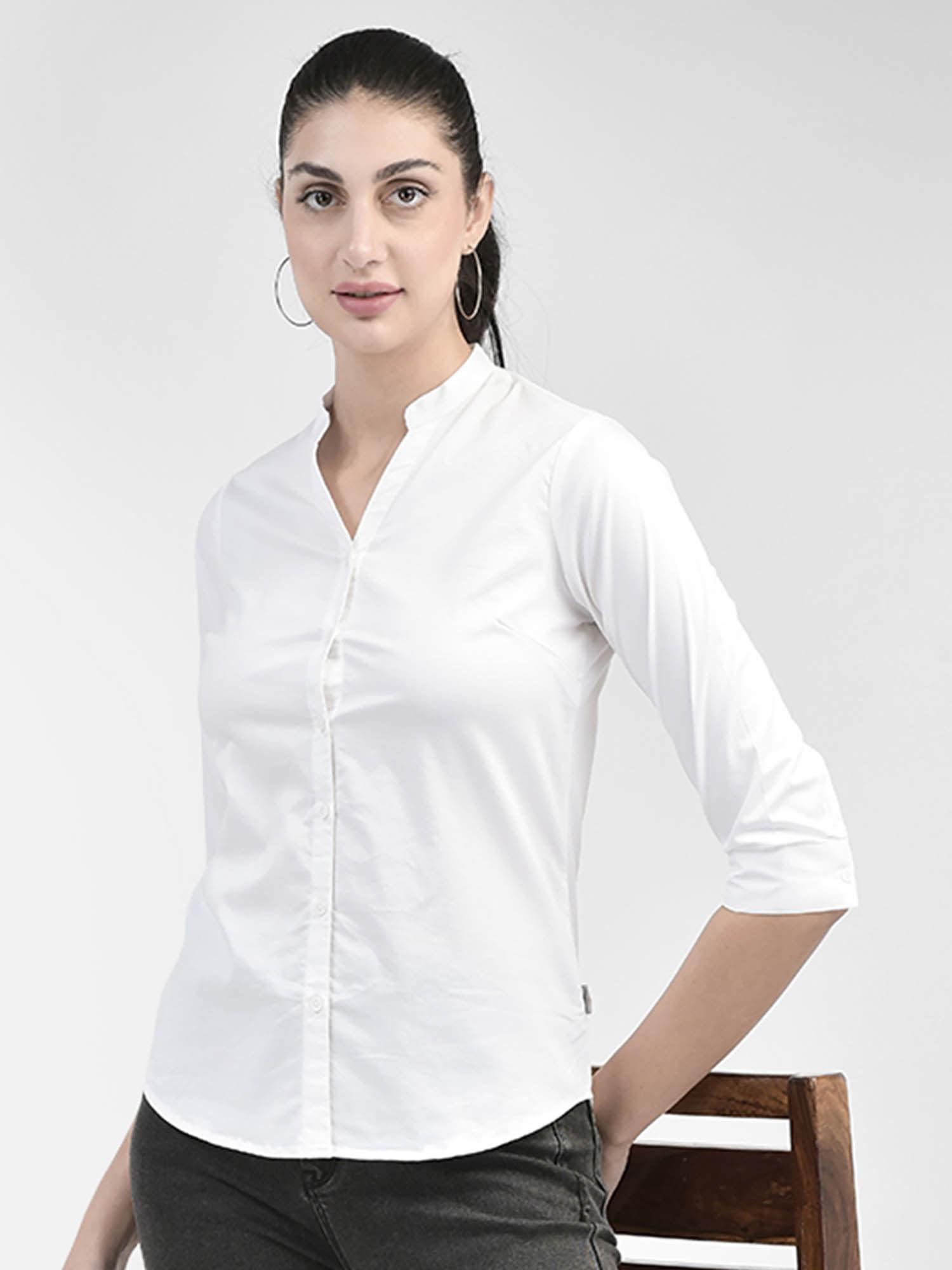 women white shirt