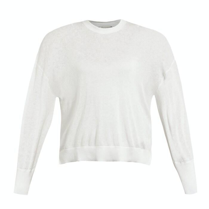 women white sweater