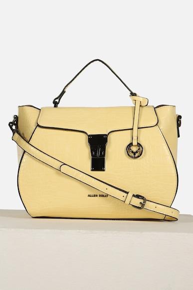 women yellow casual sling bag