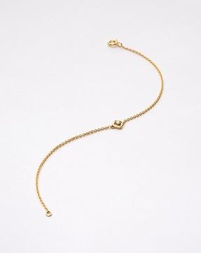 women yellow gold heavenly quad diamond bracelet