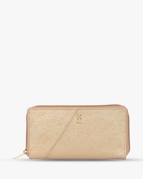 women zip-around wallet