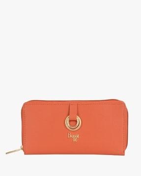 women zip-around wallet