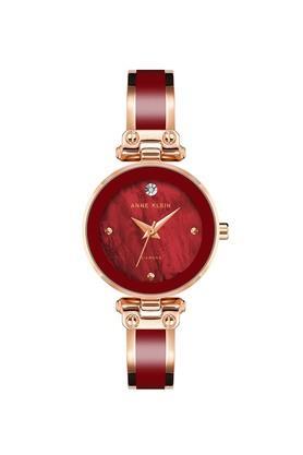 womens 28 mm may market 2021 brown dial metal analog watch