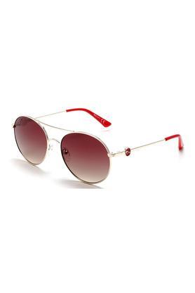 womens 502 c3 keira 57 round sunglasses with case