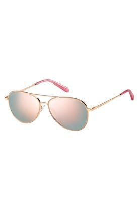 womens full rim 100% uv protected aviator sunglasses - fos 2096/g/s6lb