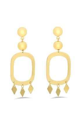 womens gold plated earrings - multi