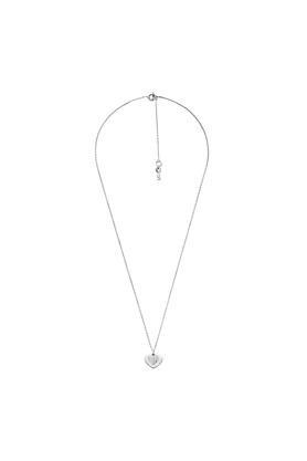 womens premium silver necklace  - mkc1120an040