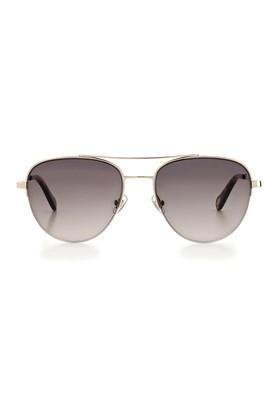 womens rimless nylor 100% uv protected aviator sunglasses - fos 2106/g/s010