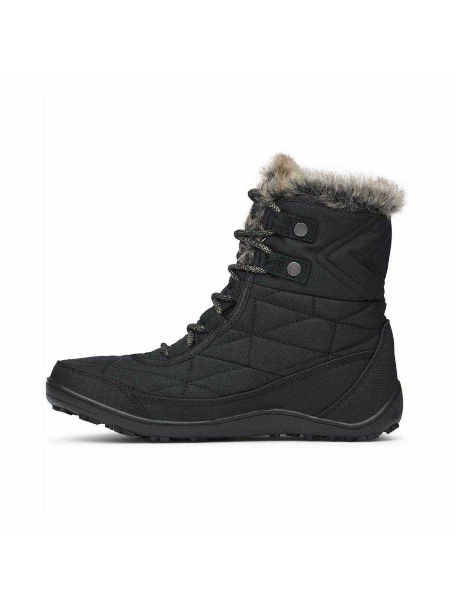 womens solid black minx shorty iii boots