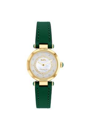 womens 26 mm cary mop dial leather watch