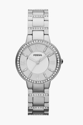 womens analogue stainless steel watch - es3282i