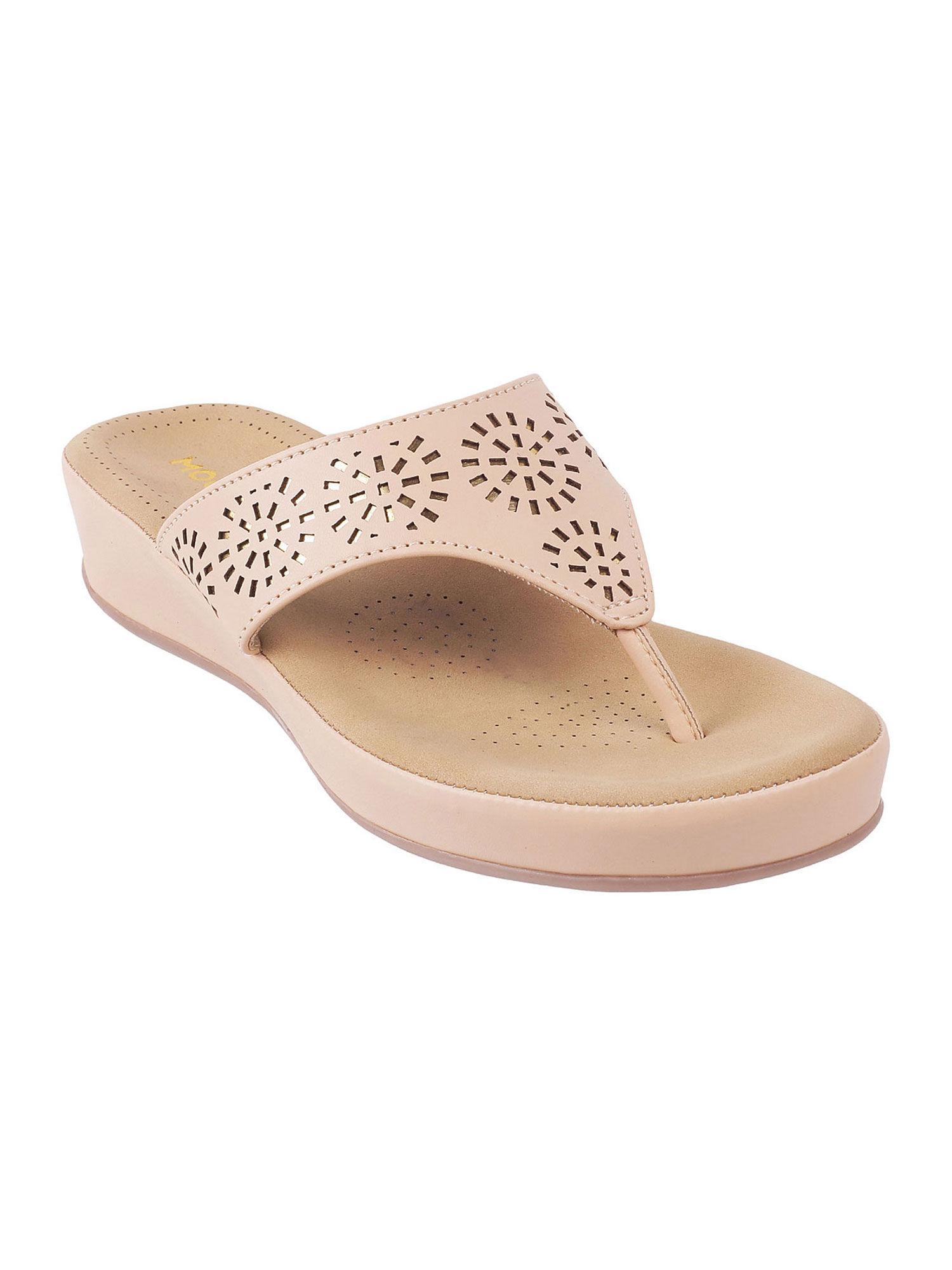 womens beige wedges heelsmochi beige patterned heels