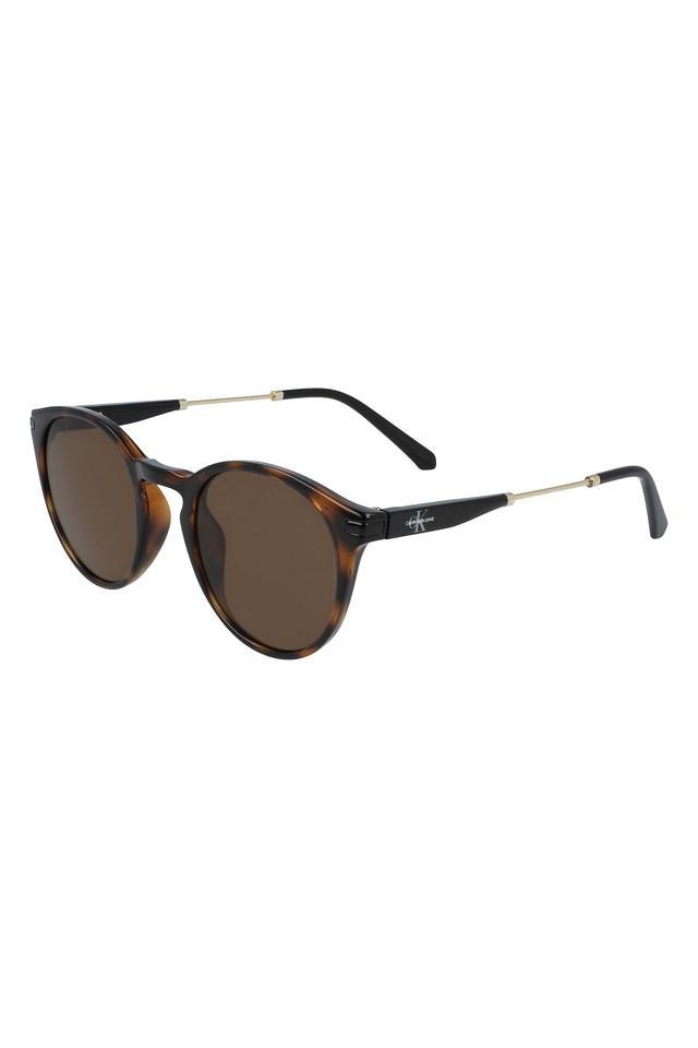 womens ckj20705 full rim non-polarized round sunlgasses