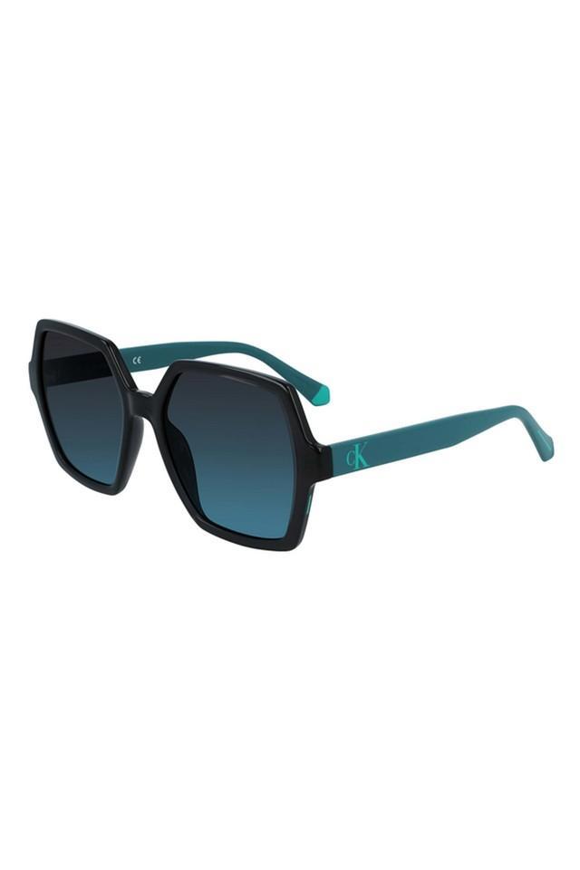 womens ckj21629 full rim non-polarized square sunlgasses