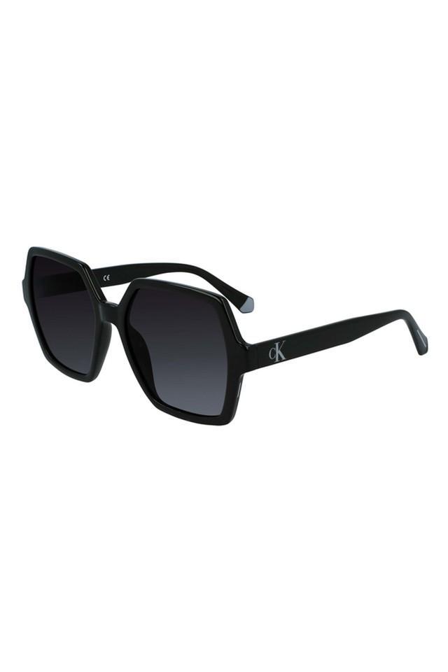 womens ckj21629 full rim non-polarized square sunlgasses