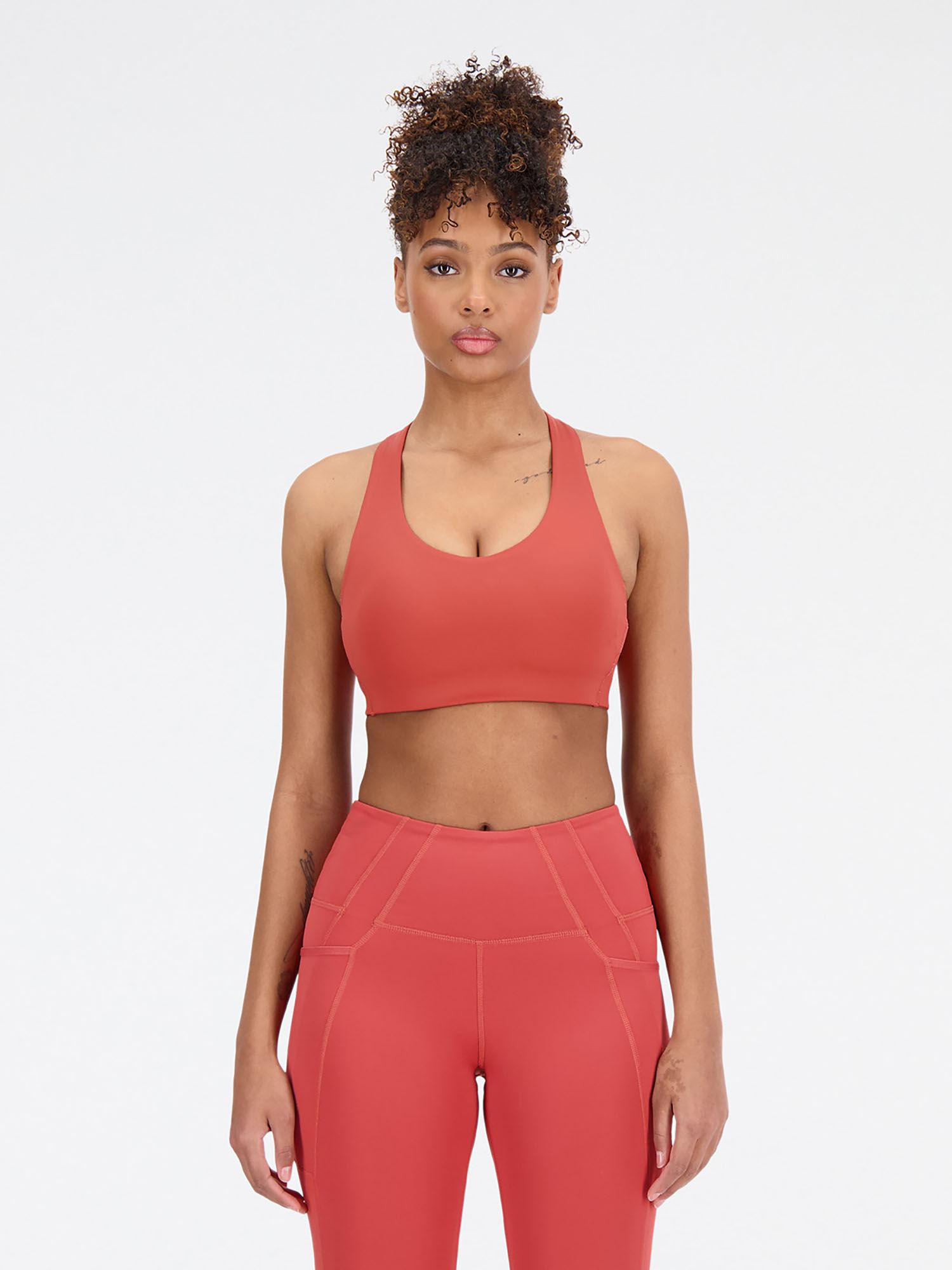 womens coral sports bra (wb11044)