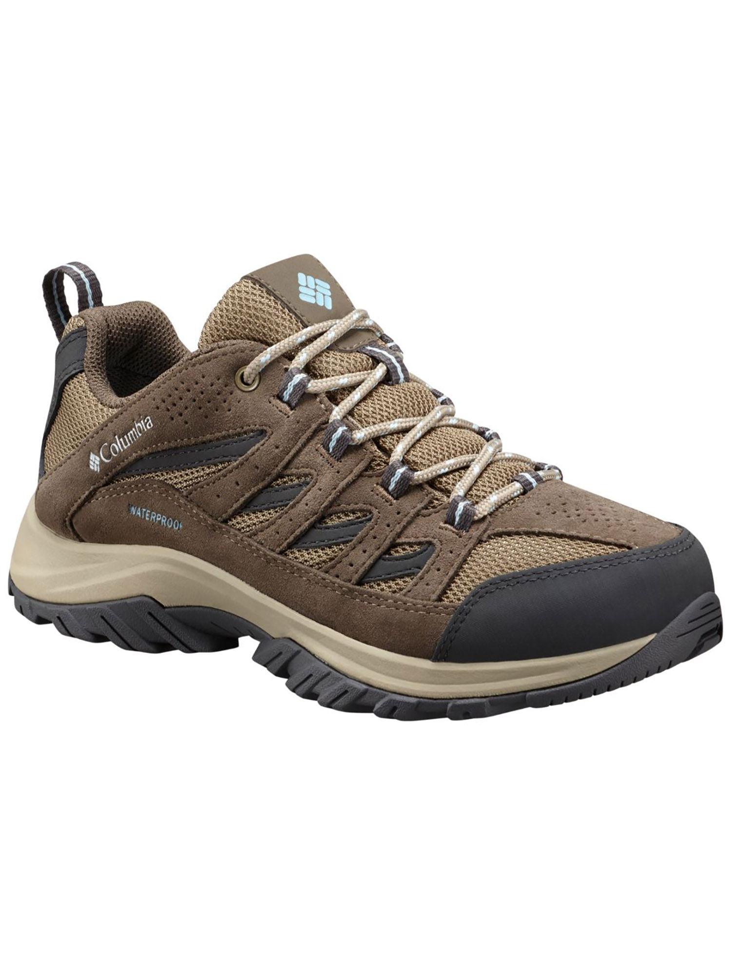 womens crestwood waterproof brown sports shoes