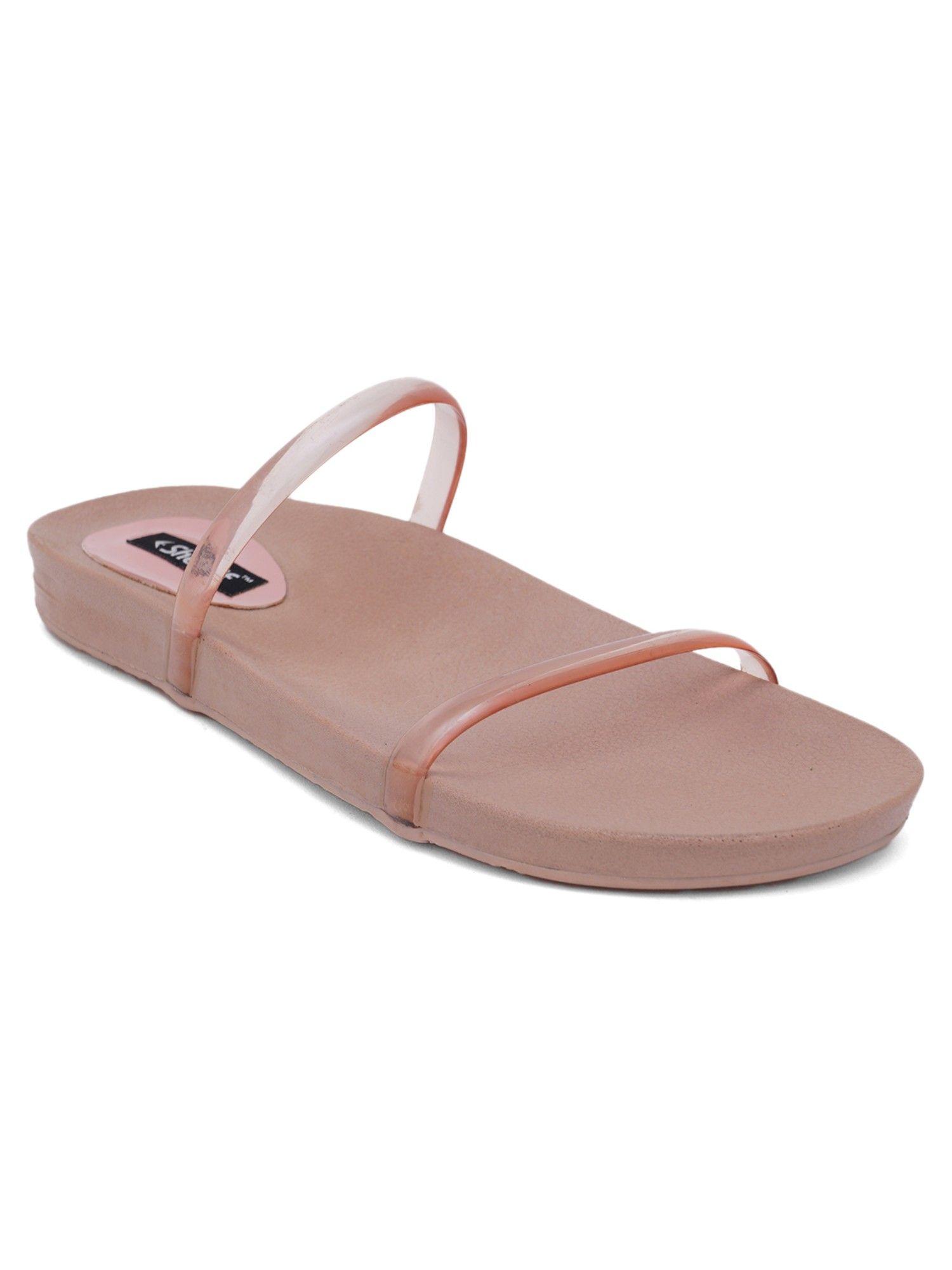 womens extra soft nude sliders