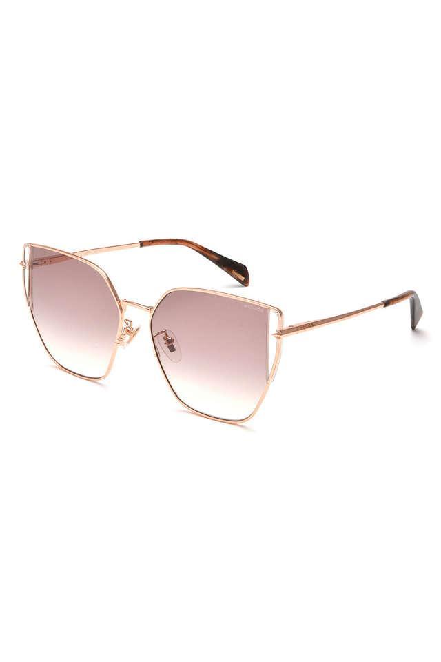 womens full rim non-polarized butterfly sunglasses