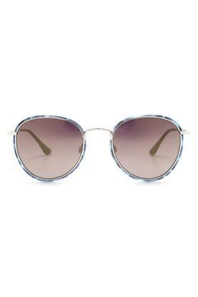 womens full rim non-polarized round sunglasses