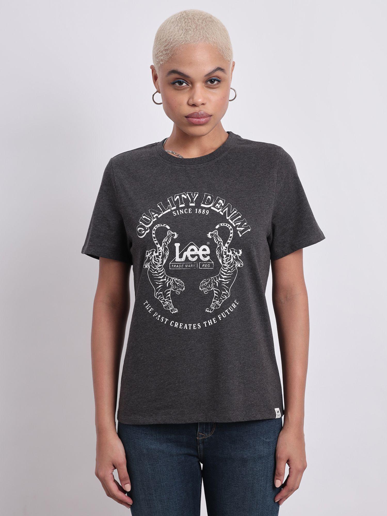 womens grey t-shirt