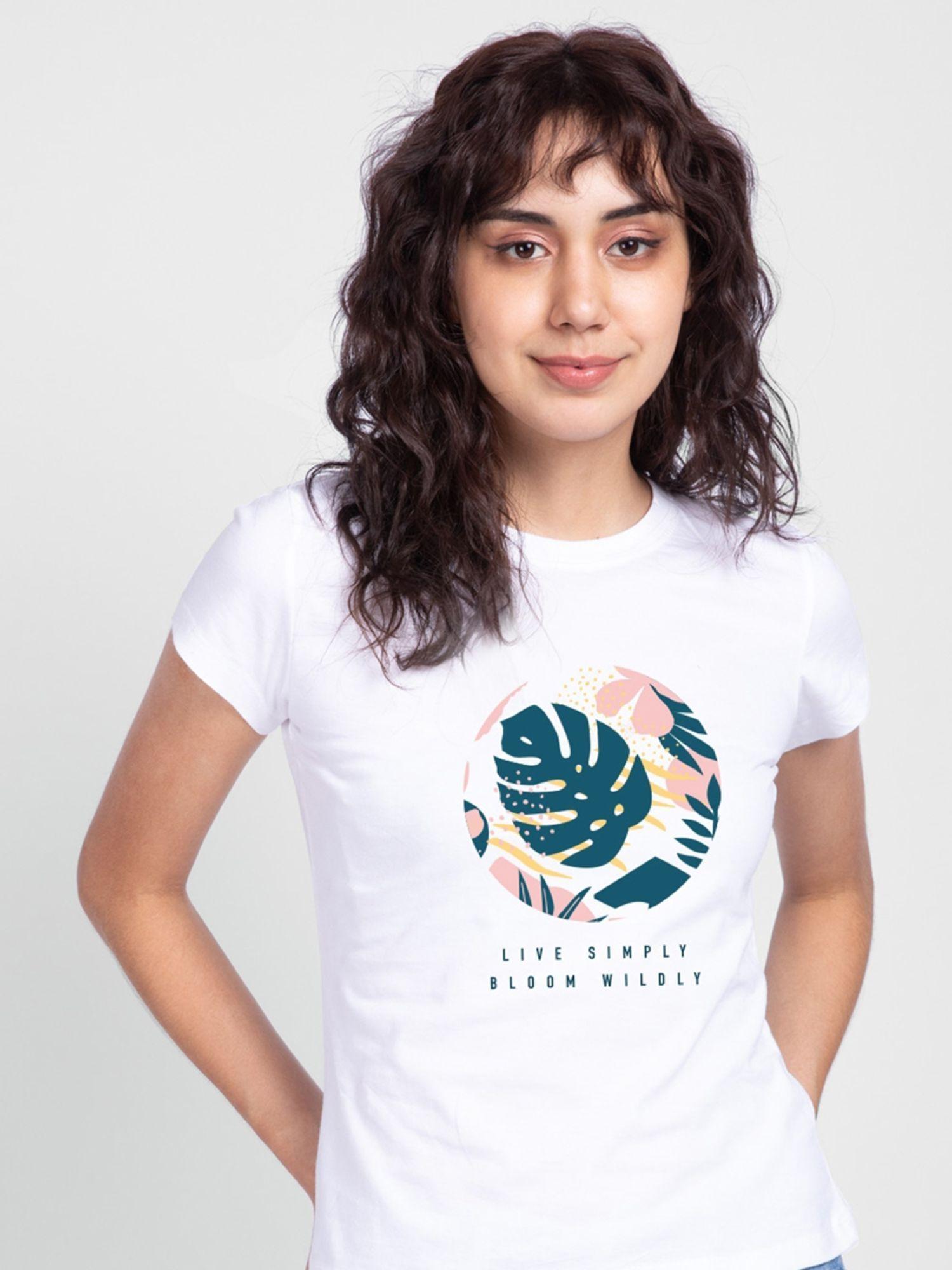 womens half sleeve t-shirt