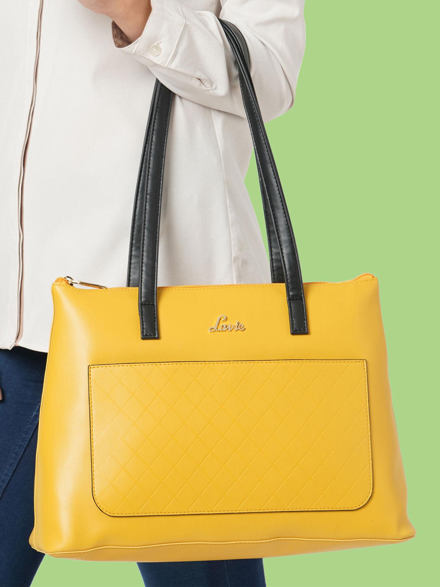 womens lit module tote ochre (m)