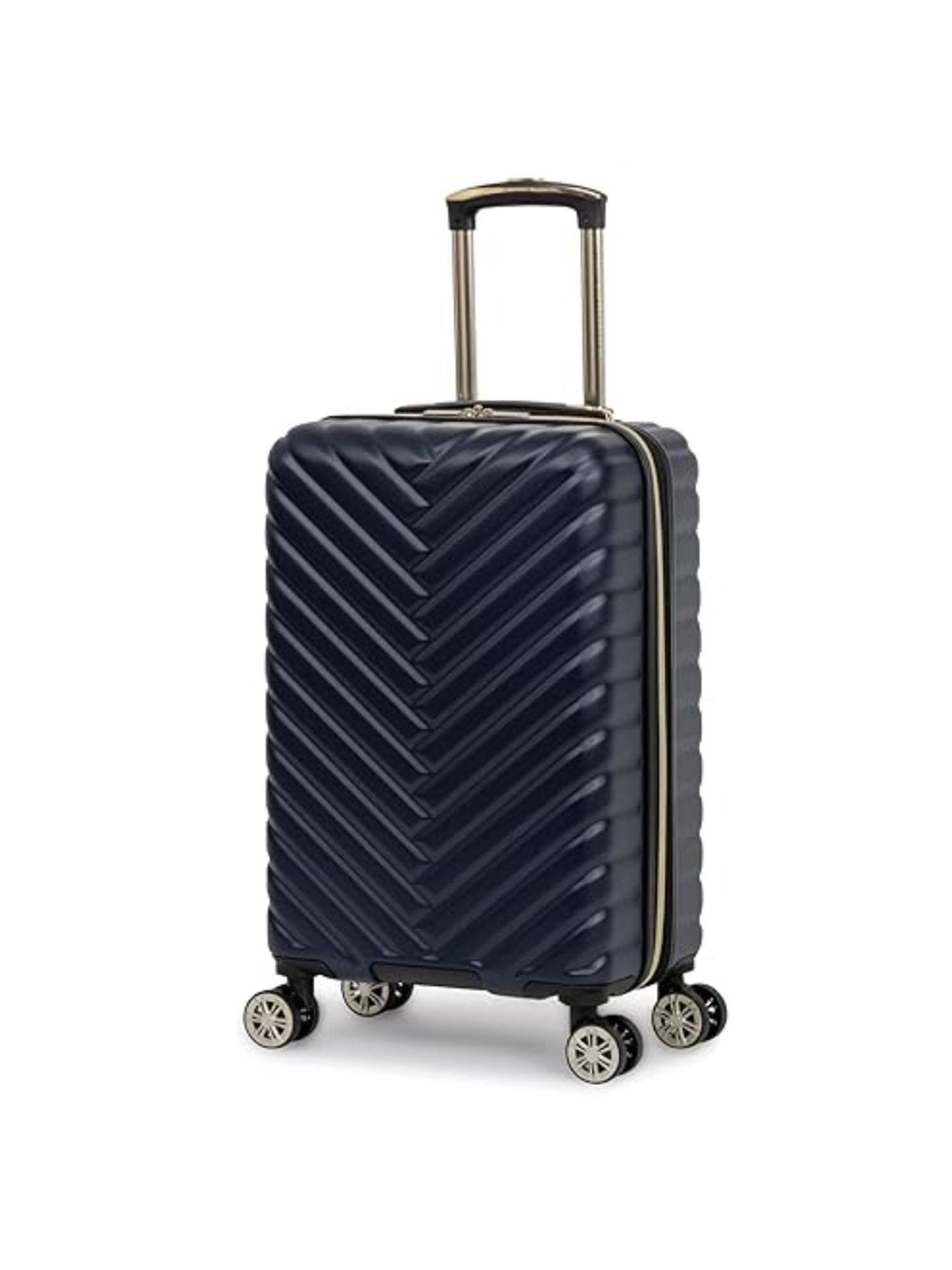 womens madison square hard side chevron expandable luggage bag