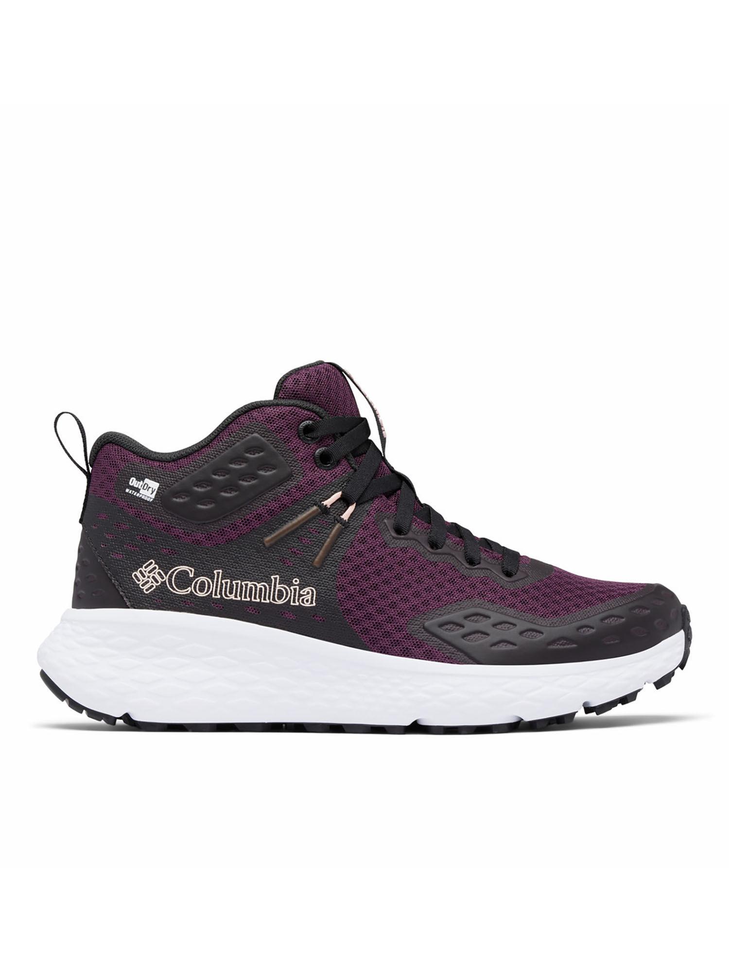 womens maroon konos trs outdry mid waterproof hiking and trekking shoes