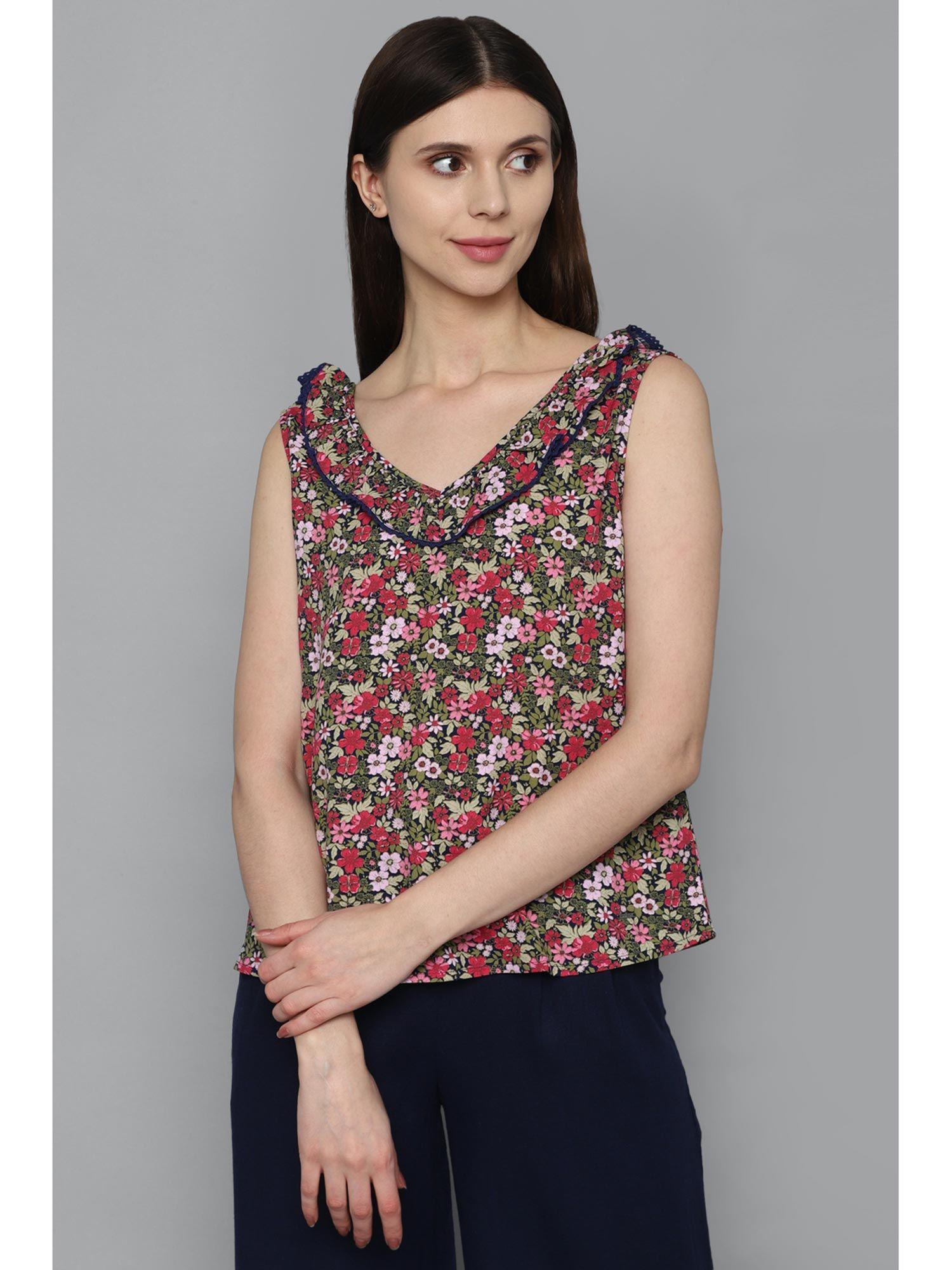 womens multicoloured top