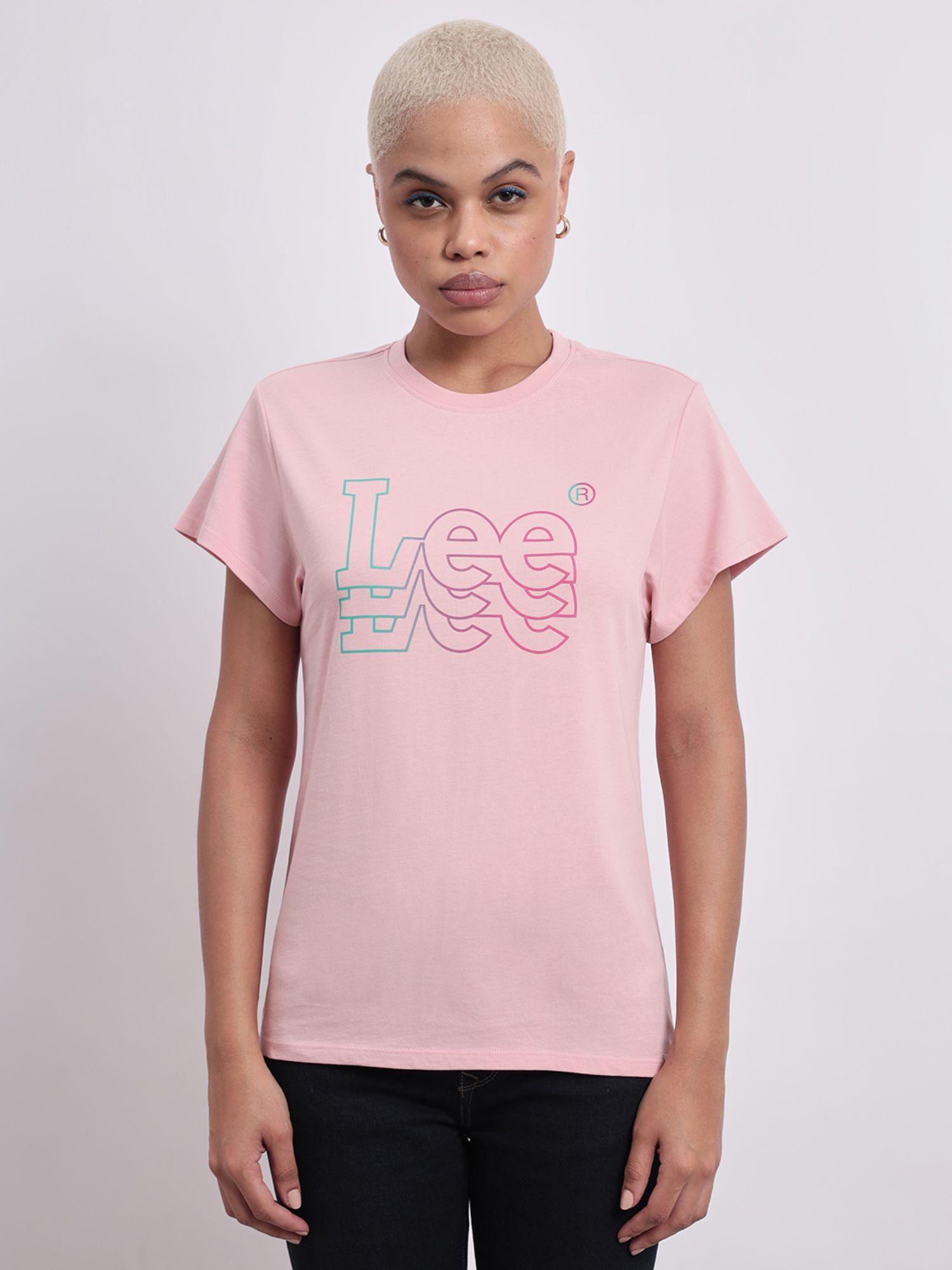 womens pink t-shirt