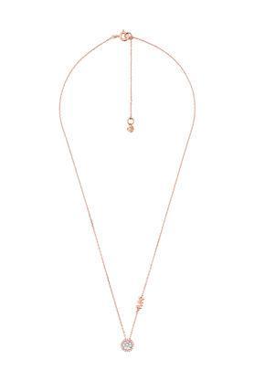 womens premium rose gold necklace  - mkc1208an791
