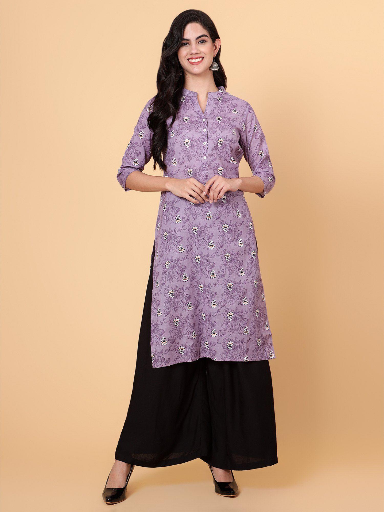 womens printed kurta