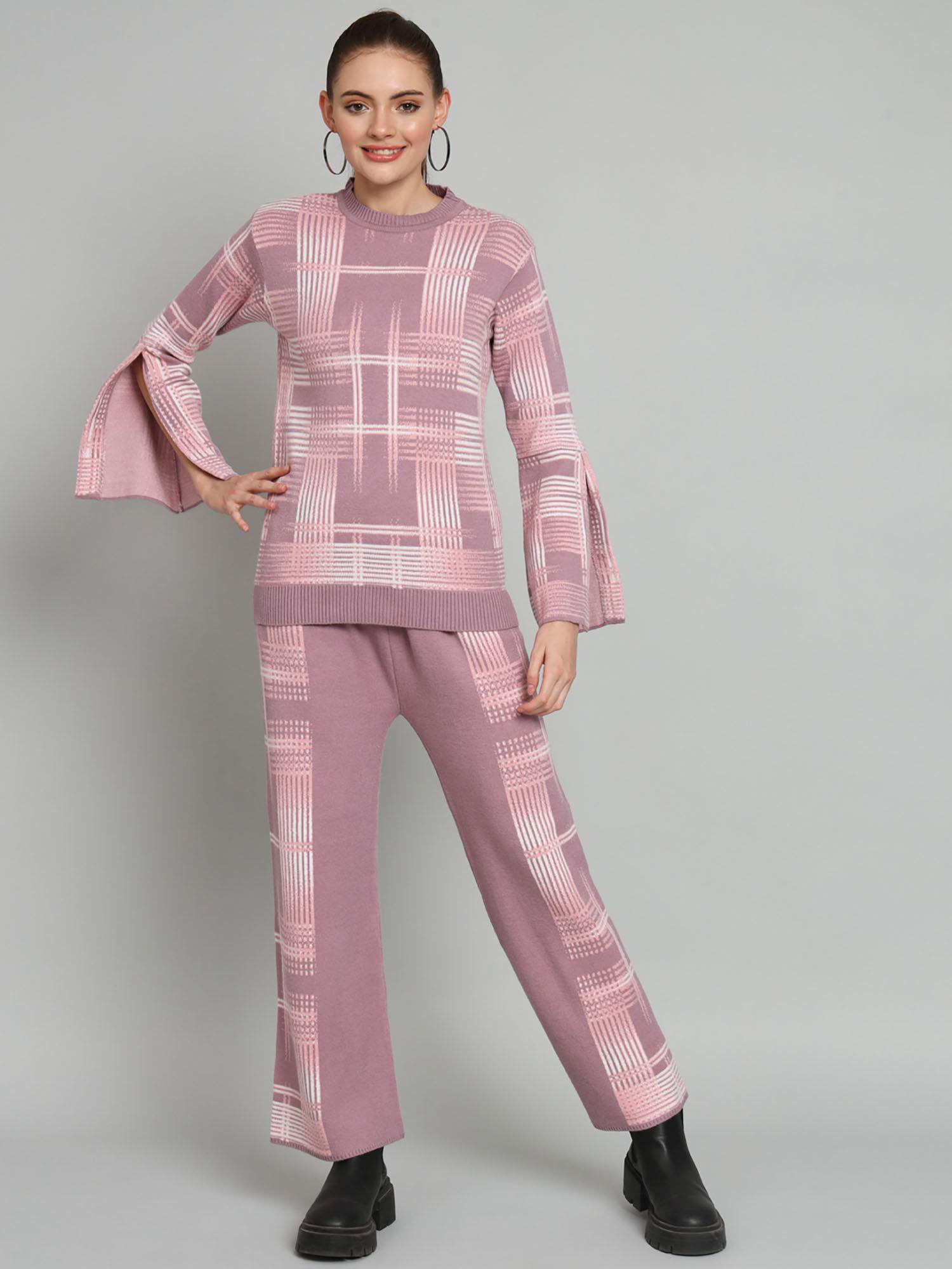 womens self design co-ord (set of 2)