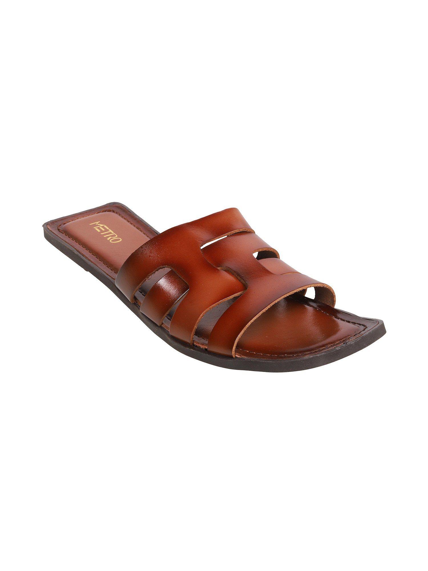 womens tan leather flats