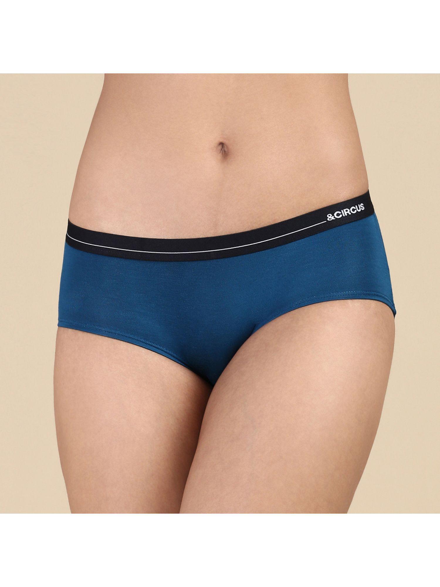 womens tencel modal micro hipster briefs - teal