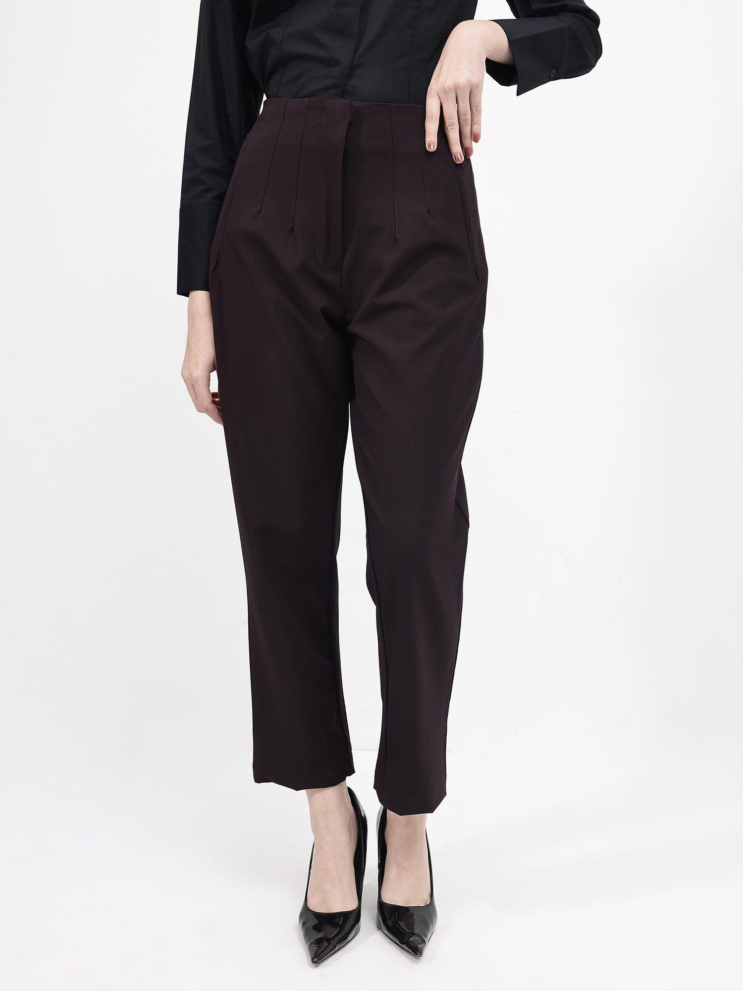 womens thompson maroon trouser