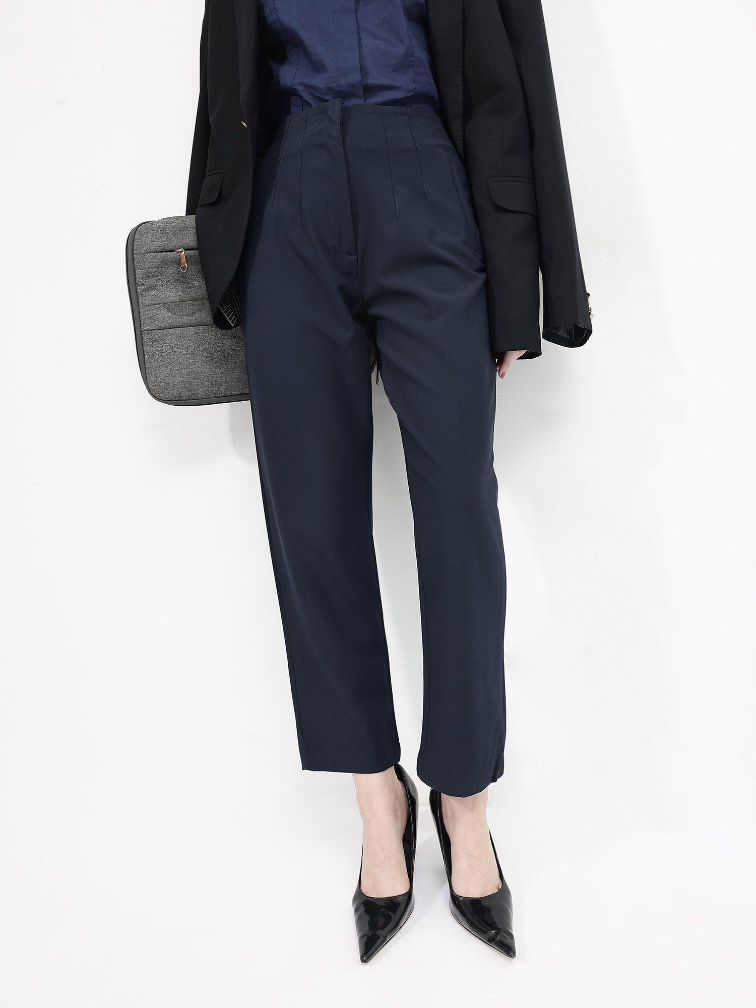 womens thompson navy trouser