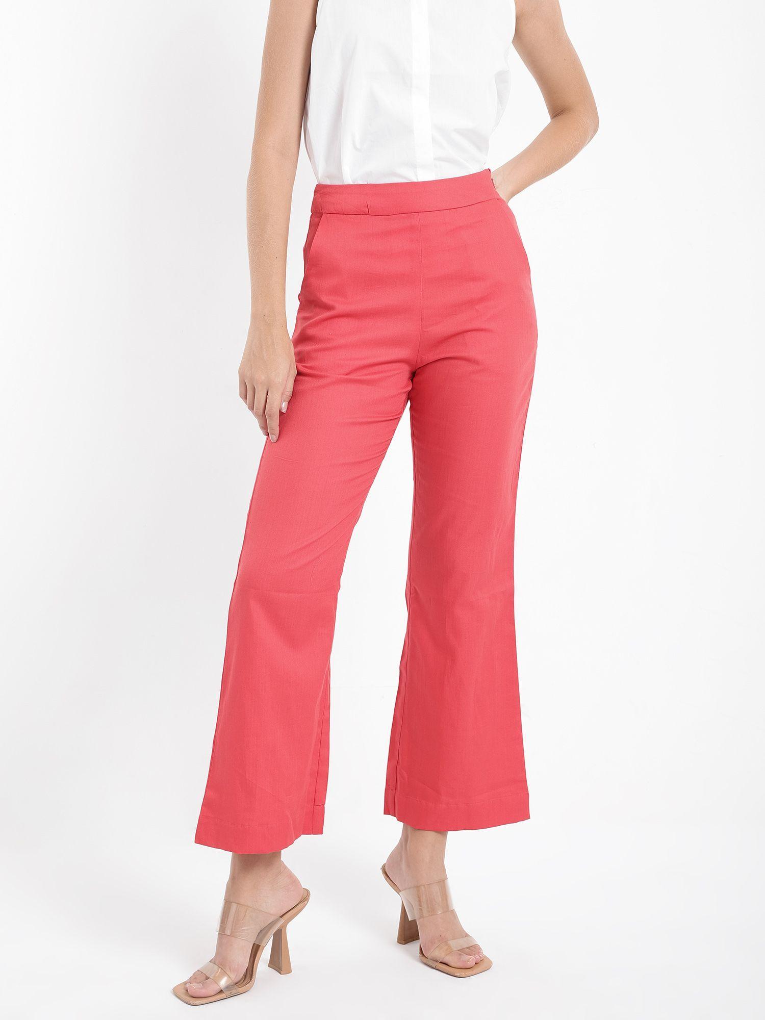 womens varese light pink wide pant