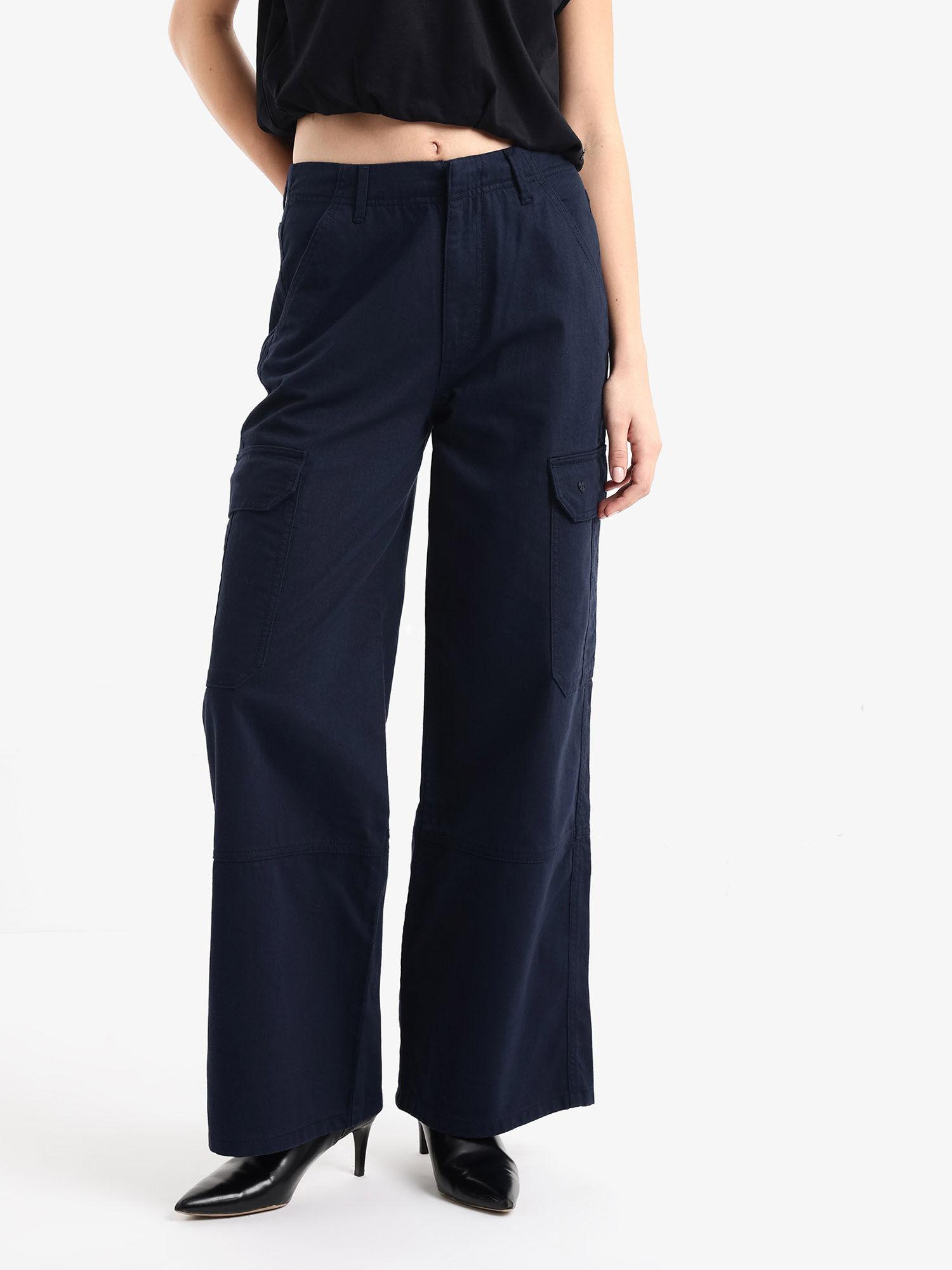 womens wide straight length trouser