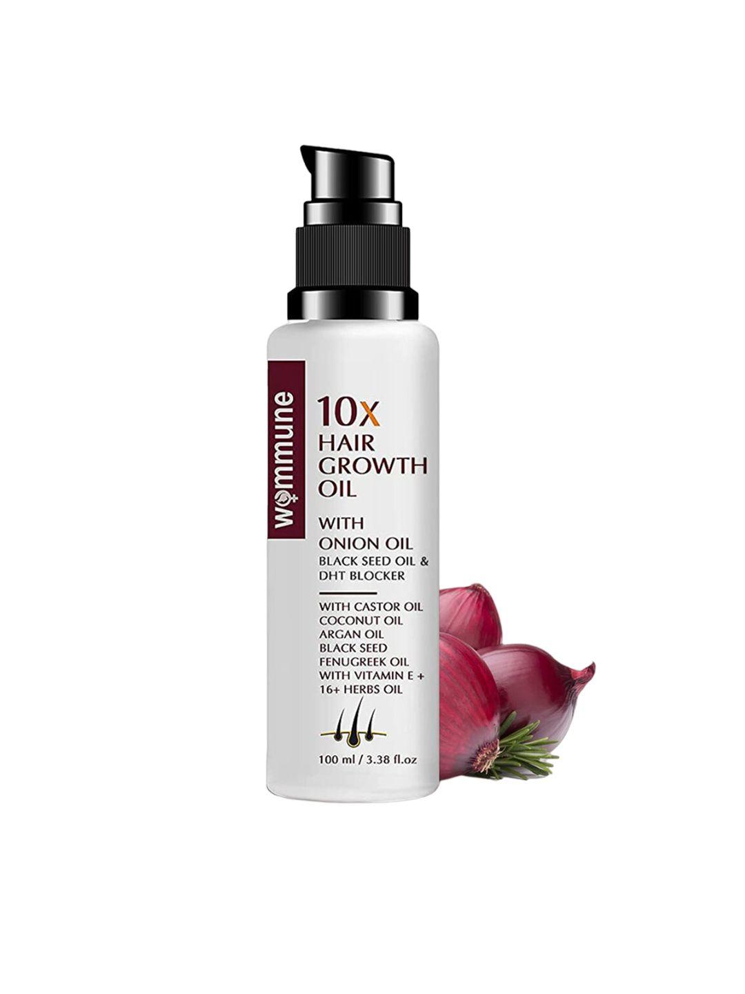 wommune 10x hair growth oil with onion oil 100 ml