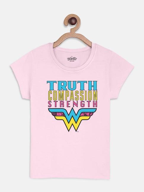 wonder women 84 printed tshirt for kids girls