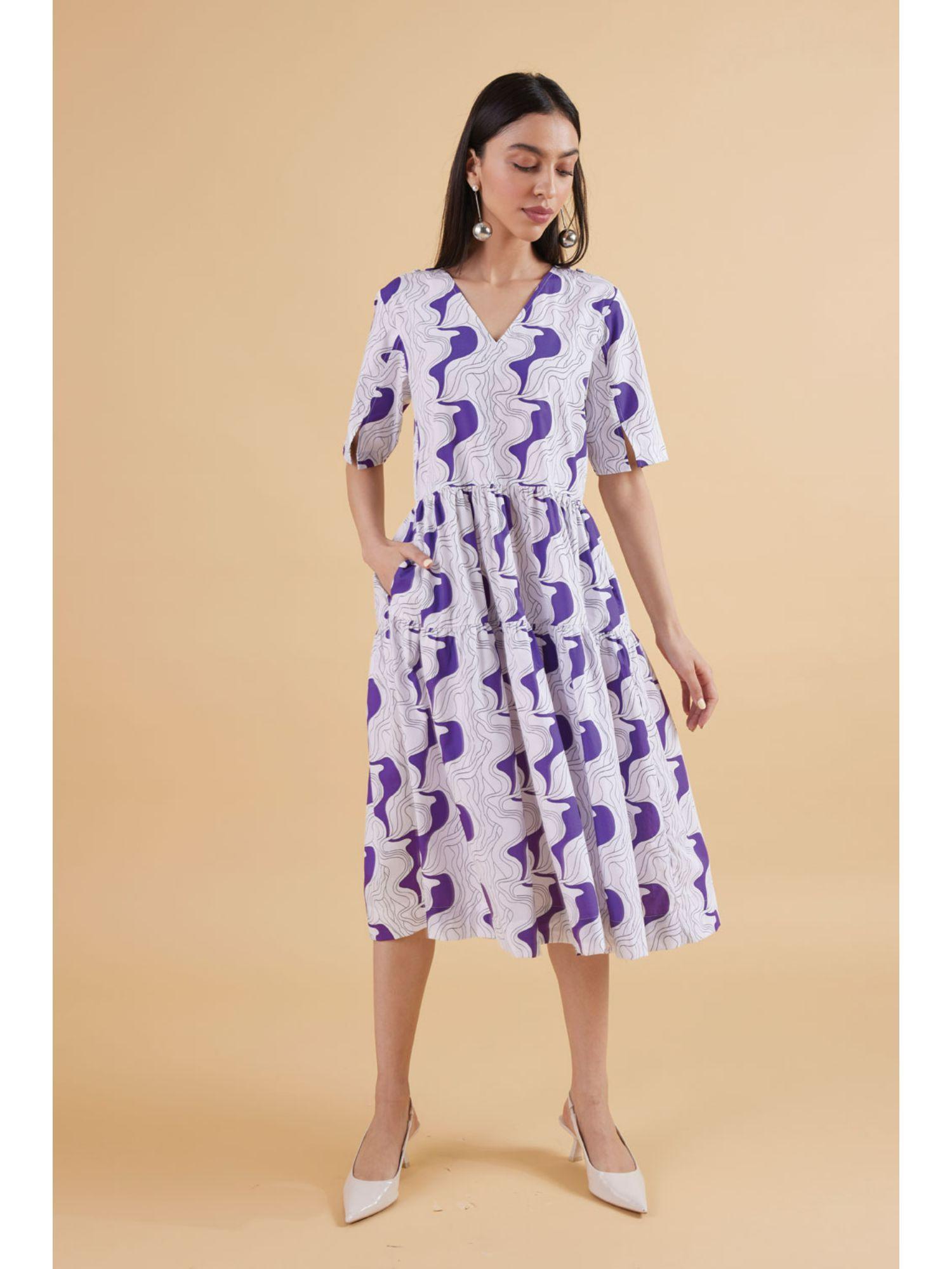 wonder print dress